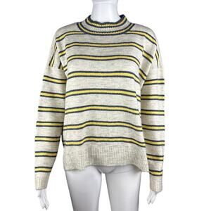 Romeo & Juliet Couture Oversized Striped Sweater, Medium (8-10)‌‌